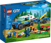 LEGO 60369 CITY Mobile Police Dog Training, NEW, BOXED AND SEALED