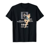 Pinup Girl The Bloody 100th Group and B17 Flying Fortress T-Shirt