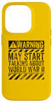 iPhone 14 Pro Funny Warning Sign May Start Talking About World War II Case