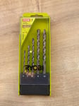 Ryobi 5 piece Straight Masonry Drill bit set