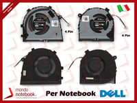 Soufflantes Dual Ventilateur DELL Inspiron G3 3579 G3 3779 ( CPU + Gpu ) Version