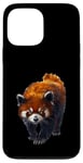 Coque pour iPhone 13 Pro Max Panda rouge