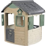 Smoby - Life - Maison Jura Lodge - Cabane de Jardin Enfant - Personnalisable avec Accessoires Plastique Recyclé - 810503 (7600810503)