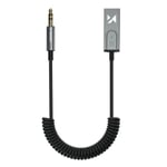 Bluetooth-lydadapter med 3,5 mm jackstik og Bluetooth 5.3