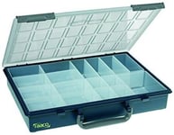 NEW 136228 Assorter PSC 55 4x8 17 Compartment Box Blue Transparent Assorted Wit