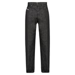 Diesel Mens D-Viker Black Jeans material_cotton - Size 34W/32L