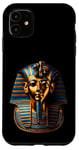 Coque pour iPhone 11 Masque doré de Toutankhamon antique Kemet Pharaon King Tut