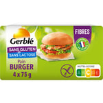 Pain Burger Sans Gluten Gerble - Le Paquet De 300g