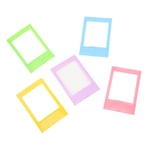 Instant Film Camera Photo Frame Set 3 Inch Colorful Paper Picture Frames W Part