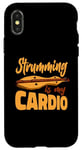 iPhone X/XS Strumming Is My Cardio Music Teacher Instrumentalist Case