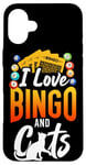 iPhone 16 Plus Bingo Player Cat I Love Bingo And Cats Case