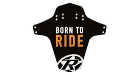 Garde boue avant reverse born to ride orange fox