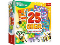 Trefl Brädspel 25 Spel Familjen Treflik