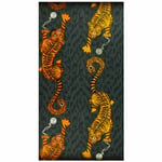 ANIMALIA TIGRIS TIGER WALLPAPER METALLIC - W0105/01 FLAME EMMA J SHIPLEY