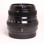 Fujifilm Used XF 35mm f2 R WR Standard Prime Lens Black