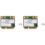 2X BCM943228HMB 04W3764 wifi Sans Bluetooth 4.0 Demi Carte mini pci-e Convient pour E130 E135 E330 E335