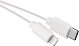 Câble De Charge Lightning Vers Usb-C, Certifié Mfi Pour Apple Produits, Charge Et Échange De Données, Câble Lightning De 1 M Pour Charge Rapide Haute Vitesse 480 Mbit/S Blanc