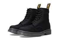 Dr. Martens Mixte 1460 Amphibians, Black Milled Nubuck WP, 40 EU