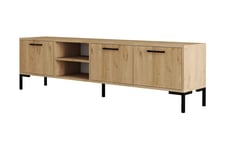 Andifli Tv-benk 150x52 cm - Brun TV-benk & mediabenk