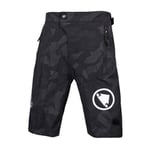 Endura MT500 Burner sykkelshorts for barn svart/camo - Størrelse 7-8 år