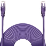 3m Violet Cat6 RJ45 ETHERNET INTERNET CABLE Patch Console PS4 Xbox TV PC Purple