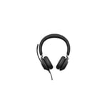 Jabra Evolve2 40 SE Headset Wired Head-band Calls/Music USB Type-A Black