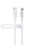 Anker USB-C to Lightning Cable, 541 Cable (Aurora White, 3ft), MFi Certified, Bio-Based Fast Charging Cable for iPhone 14 14pro 14pro Max 13 13 Pro 12 11 X XS XR 8 Plus (Charger Not Included)