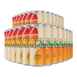 Twistea 4% ABV Blood Orange & Mandarin Vodka Ice Tea - 24 x 250ml Cans