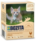 Bozita Feline Kitten Grain Free Tetra Bitar i sås med Kyckling 6x370 g