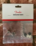 Fender Strap Buttons for Strat, Tele & Bass in Chrome- American Standard Series