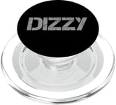 One Word Design Of Dizzy Word Funny Dizzy Quotes PopSockets PopGrip for MagSafe