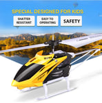 2 CH 2 Canaux Mini RC Drone avec Gyro Crash Résistant RC Hélicoptère RC Jouets pour Enfants Garçon Cadeau Rouge Jaune,Jaune