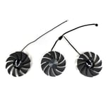 ZOTAC-Ventilateur de refroidissement pour carte vidéo,pour GeForce RTX 3090 ingsOC 24GB,pour ZOTAC RTX 3060 3080 3080TI 3090,dimension 87mm - Type 3pcs