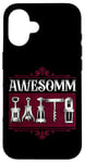 iPhone 16 Sommelier Wine Drinking Tasting Corkscrew Wine Opener Case