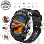 Smart Watch,Android Smartwatch Bluetooth Smart Watch Android Phone Watch with SIM Card Slot Touch Screen Sports Fitness Watch Wrist Smart Watches for Android Phones iOS Samsung Huawei Men Women