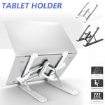 Adjustable Laptop Stand Holder Aluminium Desk Riser For Macbook Notebook Tablet