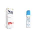 ETIAXIL - Détranspirant - Traitement Transpiration Excessive - Pieds - Peaux Normales - 100 ml & Anti-transpirant - Traitement Transpiration Modérée - Protection 48h - Aisselles - 150 ml