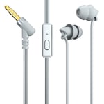 In Ear Earphones Stereo Sleeping Earbuds With Mic Noise Cancelling Earphon GFL