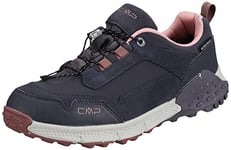 CMP Femme HOSNIAN Low WMN WP Hiking Shoes Chaussure de Marche, Fango, 39 EU