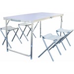 Svita - Camping Set chaise de pêche pique-nique ensemble de sièges table de camping meubles de camping alu