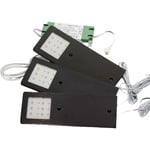 Loevschall Stella møbelspot 3-kit, 4W LED, sort