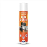 RIEM - BBQ & Grill Cleaner 400 ml - Spray Nettoyant pour Barbecue et Grilles de Cuisson - Action Rapide - Sans Soude Caustique