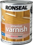 Ronseal RSLIVSAP250 250ml Quick Dry Satin Interior Varnish - Antique Pine