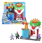 Fisher-Price Imaginext DC Super Friends The Joker Funhouse Playset Toy New W Box