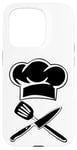 Coque pour iPhone 15 Pro Chef Cook Cooking Pirate Kitchen Lover