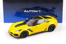 1:18 AUTOart Chevrolet Corvette C7 ZR1 Coupé 2019 Corvette Course Jaune