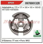 Embrayage EFCO Pour Tronçonneuse 170 171 180 181 185HD MT7200 MT8200 097000132R