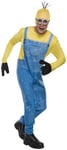 Minion Movie Kevin Basic Adult Costume STD Yellow