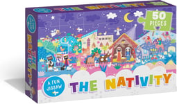 North Parade Publishing BIPZ03 The Nativity Bible Stories Jigsaw Puzzle, Multico