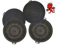 Mega Saving Set 4 Activated Carbon Filter Filters Carbon Filter for Exhaust Hood Cooker Hood Siemens LC45751GB01